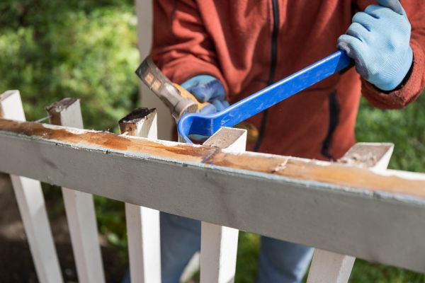 Deck Railing Replacement in Laurel