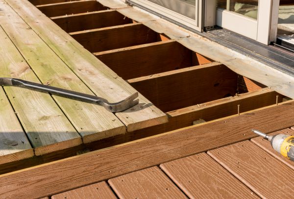 Old Deck Repair in Laurel