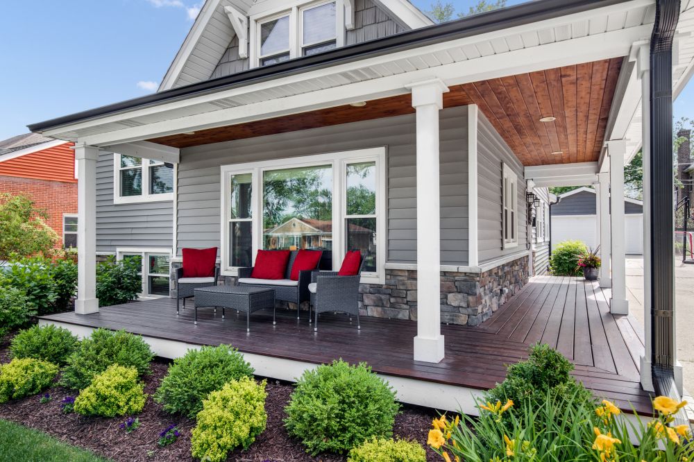 Porch Pillar Repair in Laurel