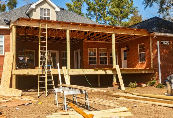 Sagging Deck Repair in Laurel