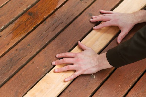Deck Board Repair in Laurel