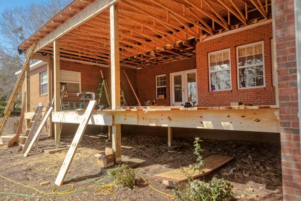 Porch Columns Installation in Laurel