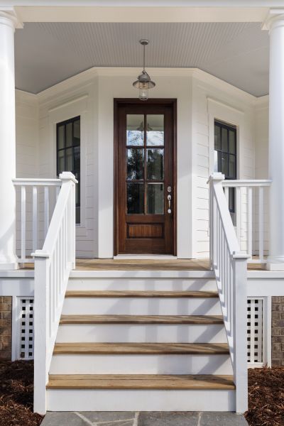 Stoop Railing Installation in Laurel
