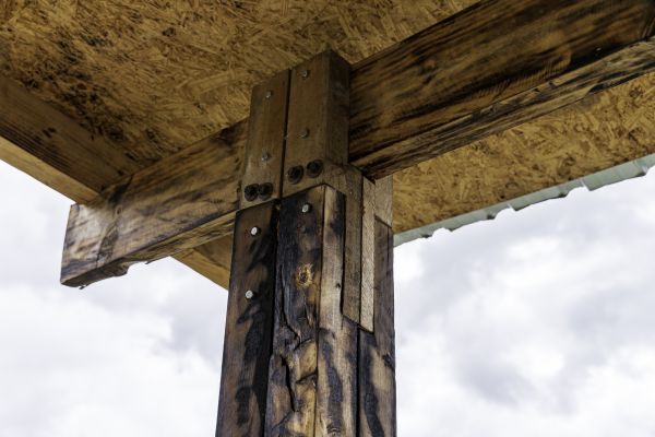 Deck Column Replacement in Laurel