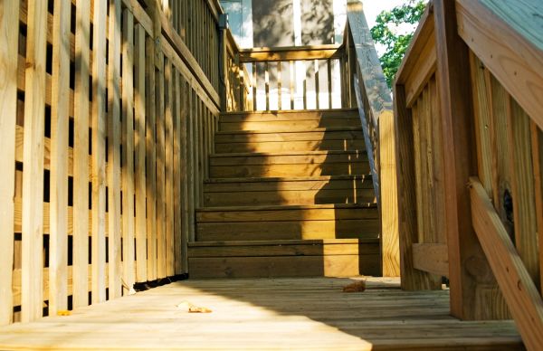 Deck Steps Replacement in Laurel