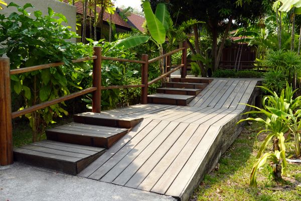 Wood Ramp Installation in Laurel
