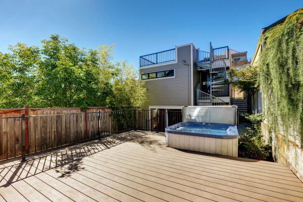 Hot Tub Deck Installation in Laurel