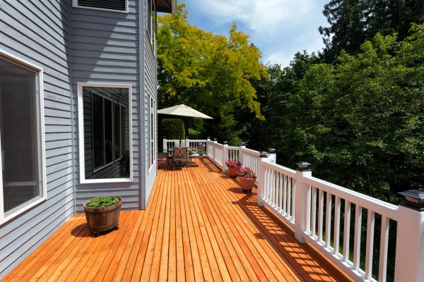 Cedar Deck Construction in Laurel