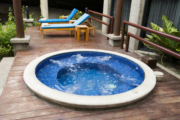 Hot Tub Deck Construction in Laurel