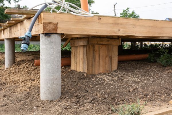 Deck Foundation Repair in Laurel
