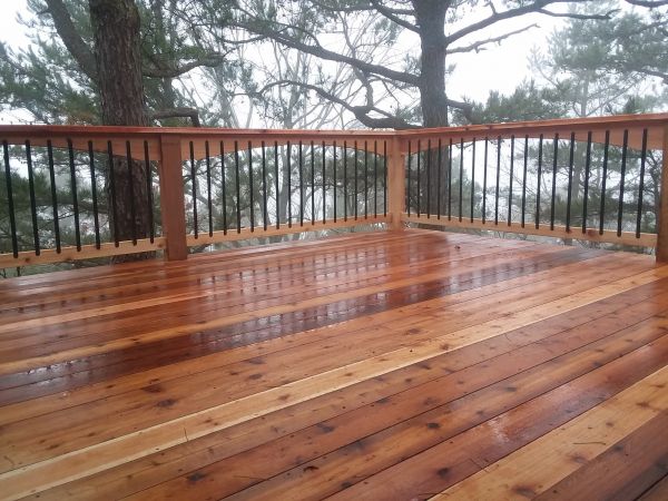 Cedar Deck Repair in Laurel