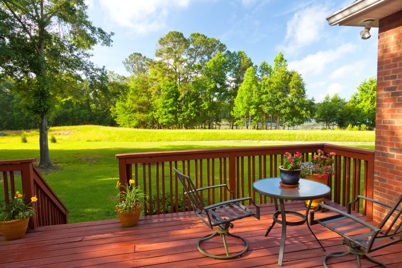 Spacious Patio Deck