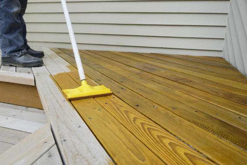 Sealed and Stained Deck